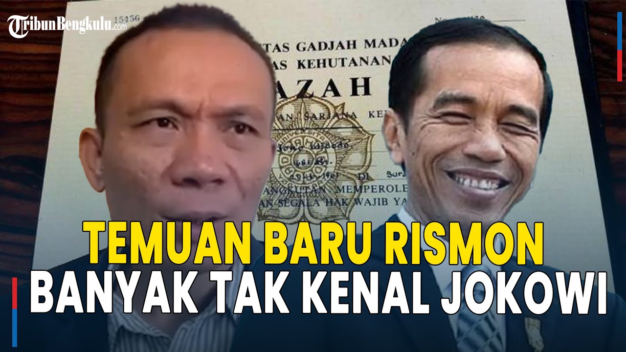 Temuan Baru Rismon Alumni Kehutanan UGM 1985 Ngaku Tak Kenal Jokowi: Kirim Email, Takut