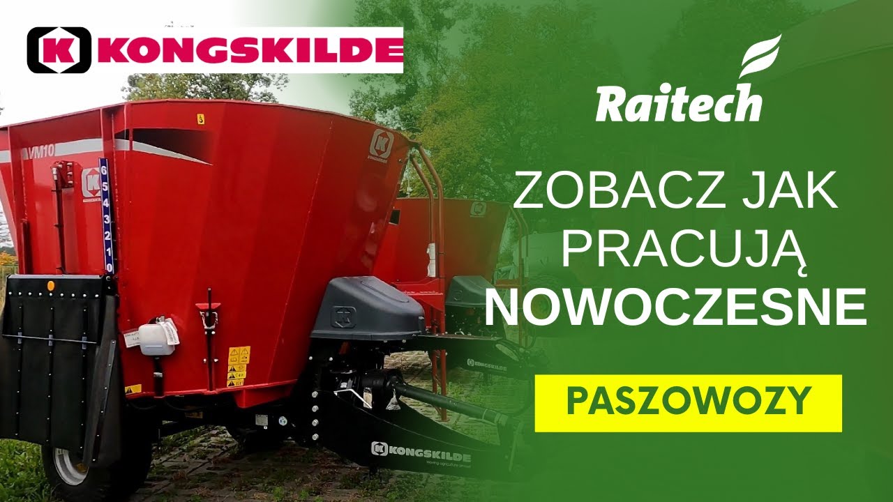 Z nimi nakarmisz każde zwierzę – prezentacja paszowozów firmy Kongskilde