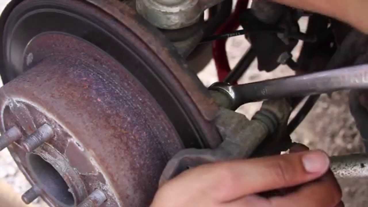 2007 12 Nissan Altima Задние тормоза