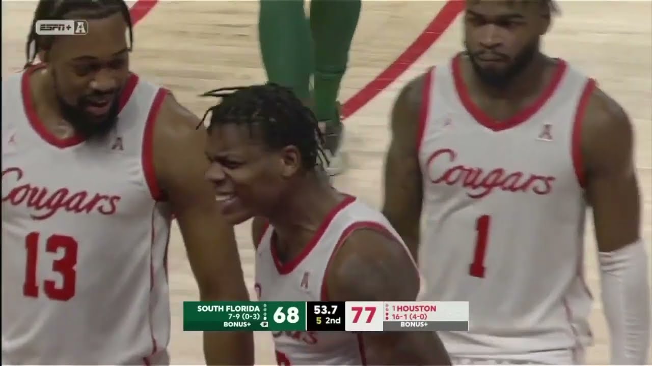 Marcus Sasser 31 Points vs South Florida | Full Highlights for Houston 01-11-23
