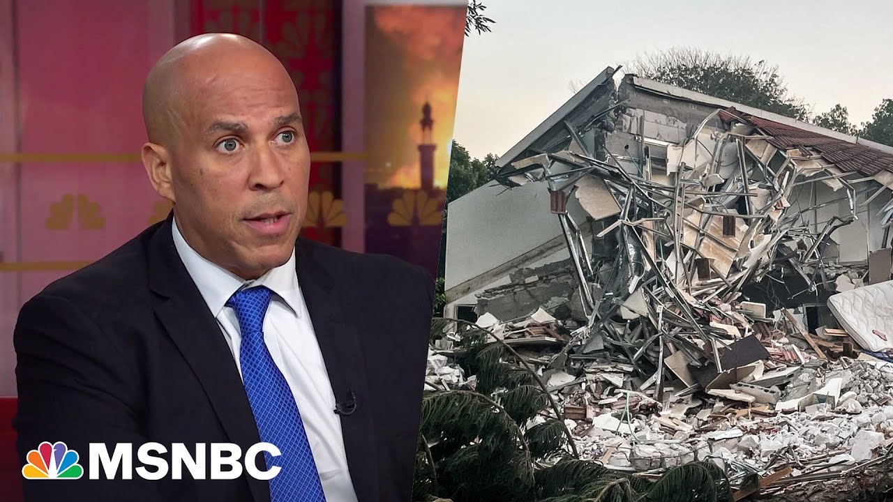 ‘This is not complicated, America’: Sen. Booker condemns 'Hitler-like' Hamas