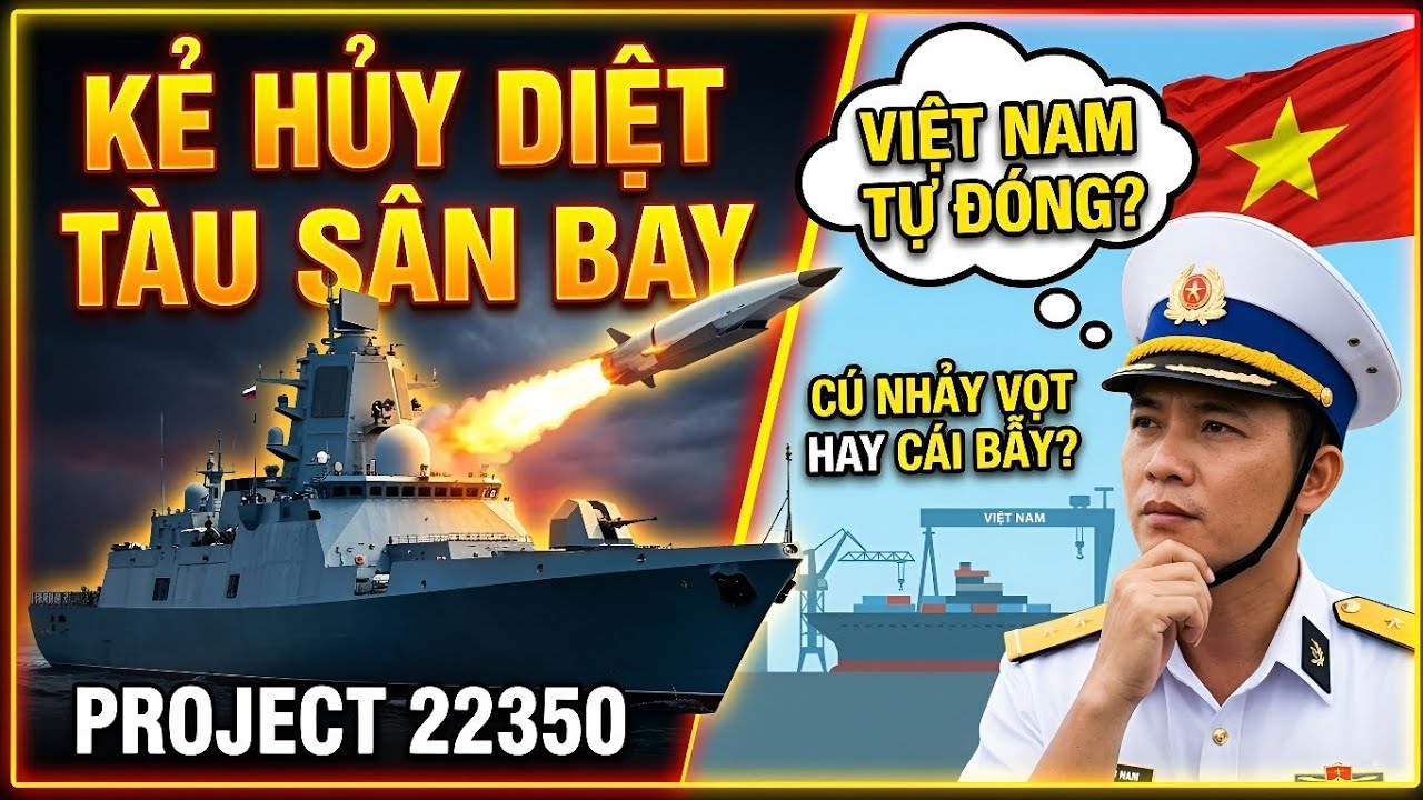 Sự Thật Tàu Gorshkov 22350: Cú Nhảy Vọt Của Hải Quân Việt Nam Hay Cái Bẫy Tỷ Đô?