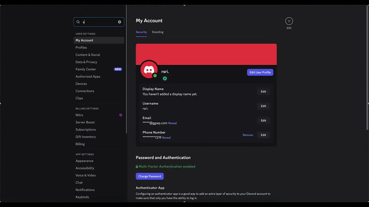 Enabling Developer Mode in Discord
