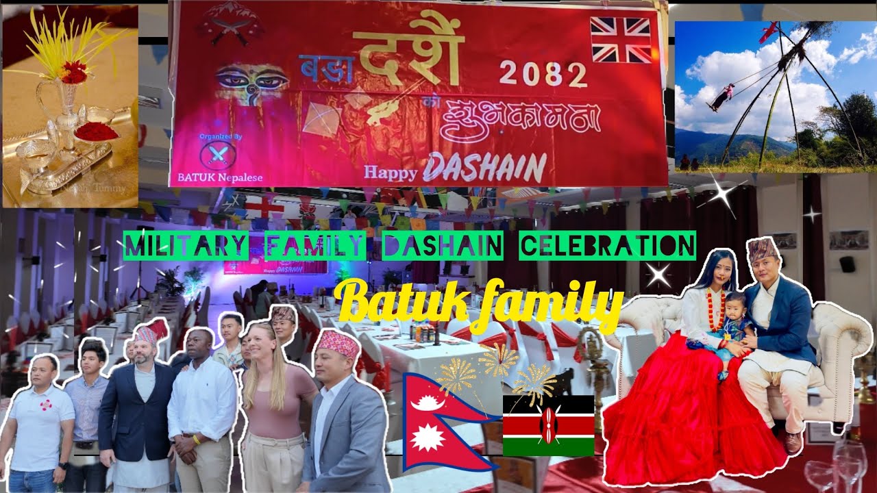 Dashain 2082 Celebration with Army Family in Kenya 🇰🇪 | K N | Over Ramailo Bhayo |Ep-5
