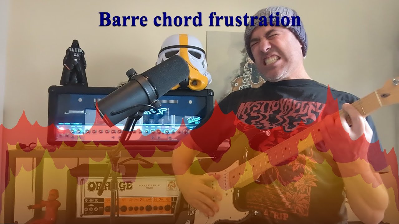Guitar - Getting through barre chord frustration! (There is hope)
