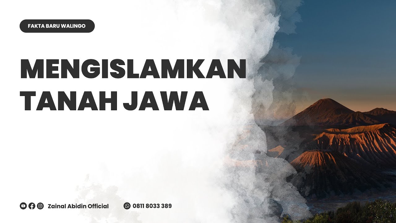 [LIVE] FAKTA BARU WALISONGO] MENGISLAMKAN TANAH JAWA