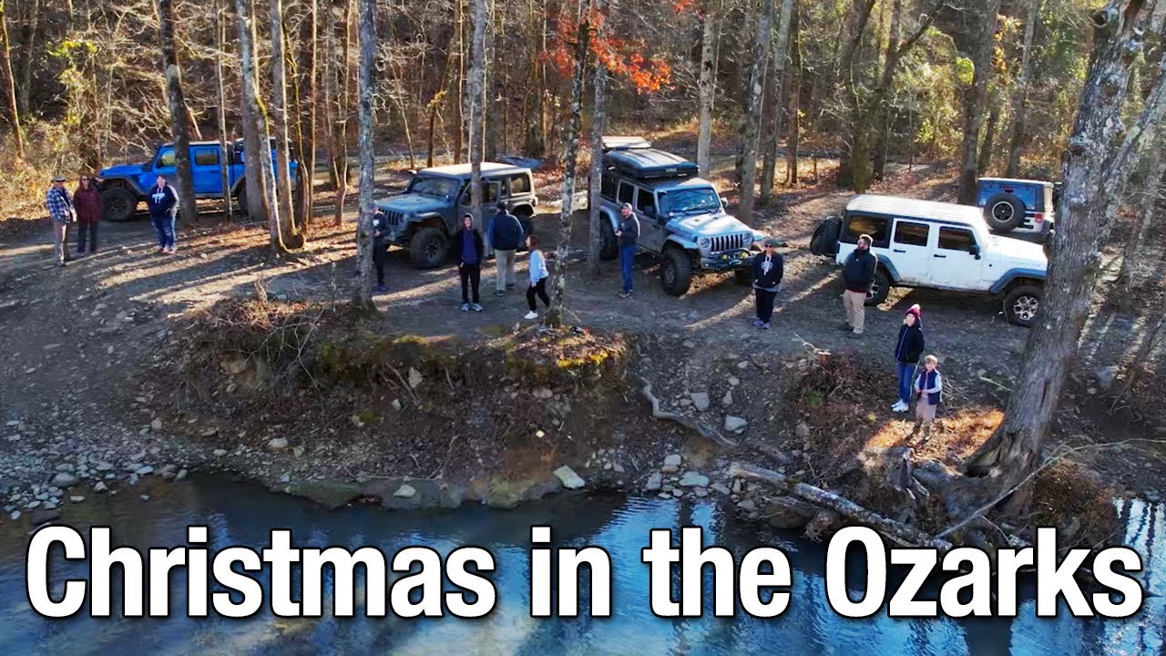 Muddy Santa Weekend in the Ozark National Forest - Frog Bayou Trail