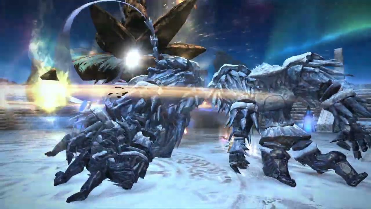 FFXIV Pops vs  Shiva EX Solo SMN