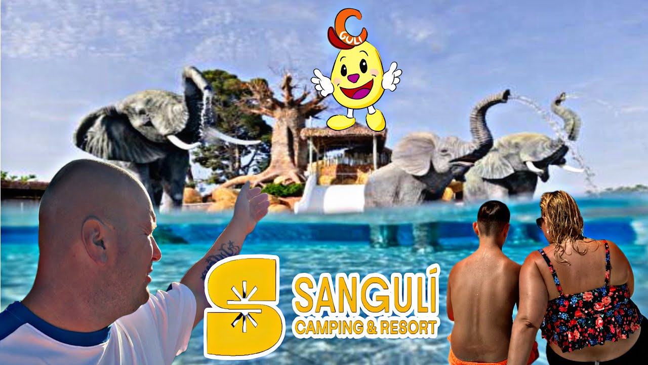 Camping Sangulí Resort Salou 🛖 el mejor camping de Europa 😲 #camping#campingsanguli#salou