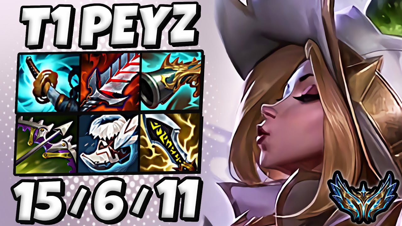 T1 Peyz Miss Fortune ADC vs Aphelios - Patch 26.2 Korea Challenger 1569 LP
