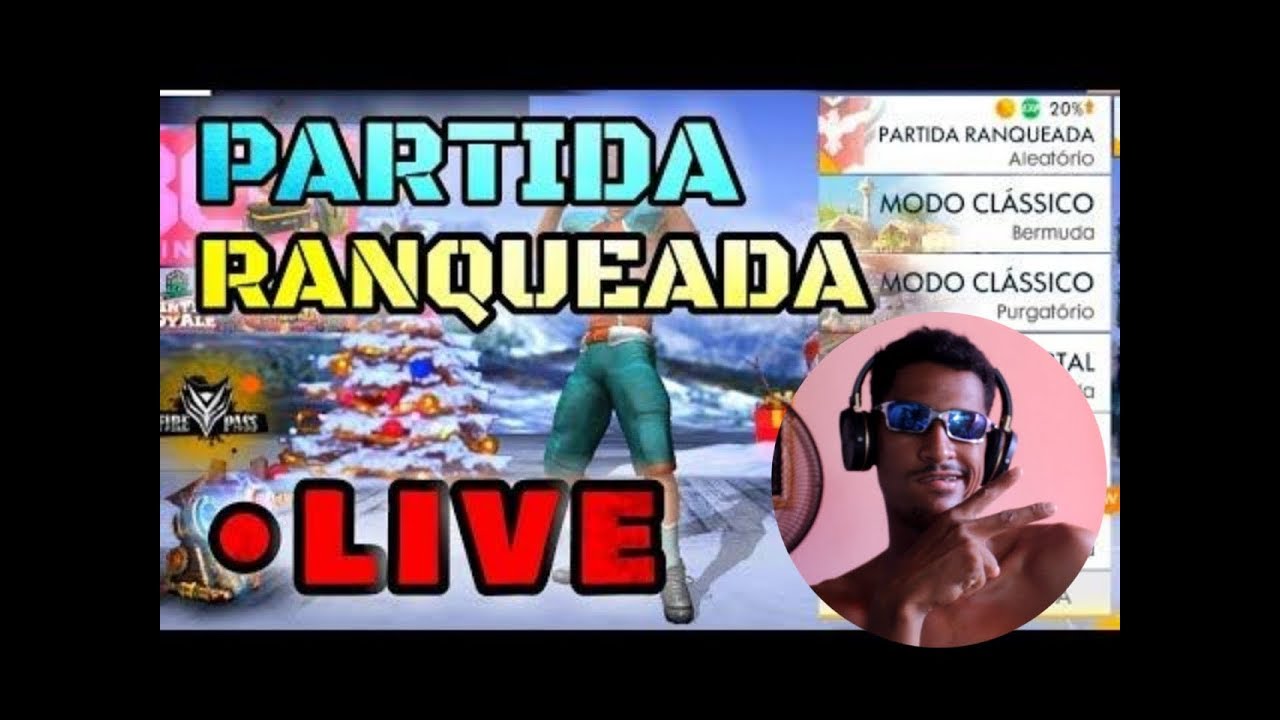FREE FIRE LIVE - RANQUEADA -RUMO AOS 4k