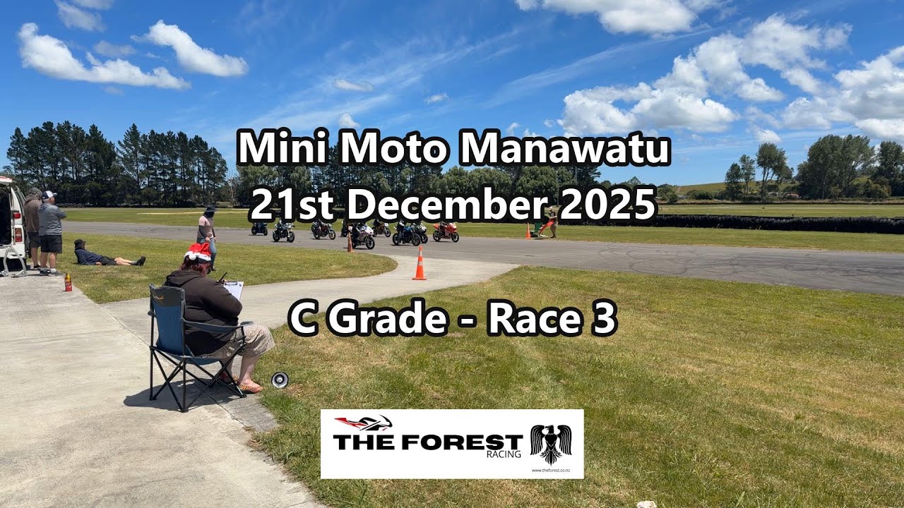 C Grade Race 3 - Mini Moto Manawatu 21st December 2025