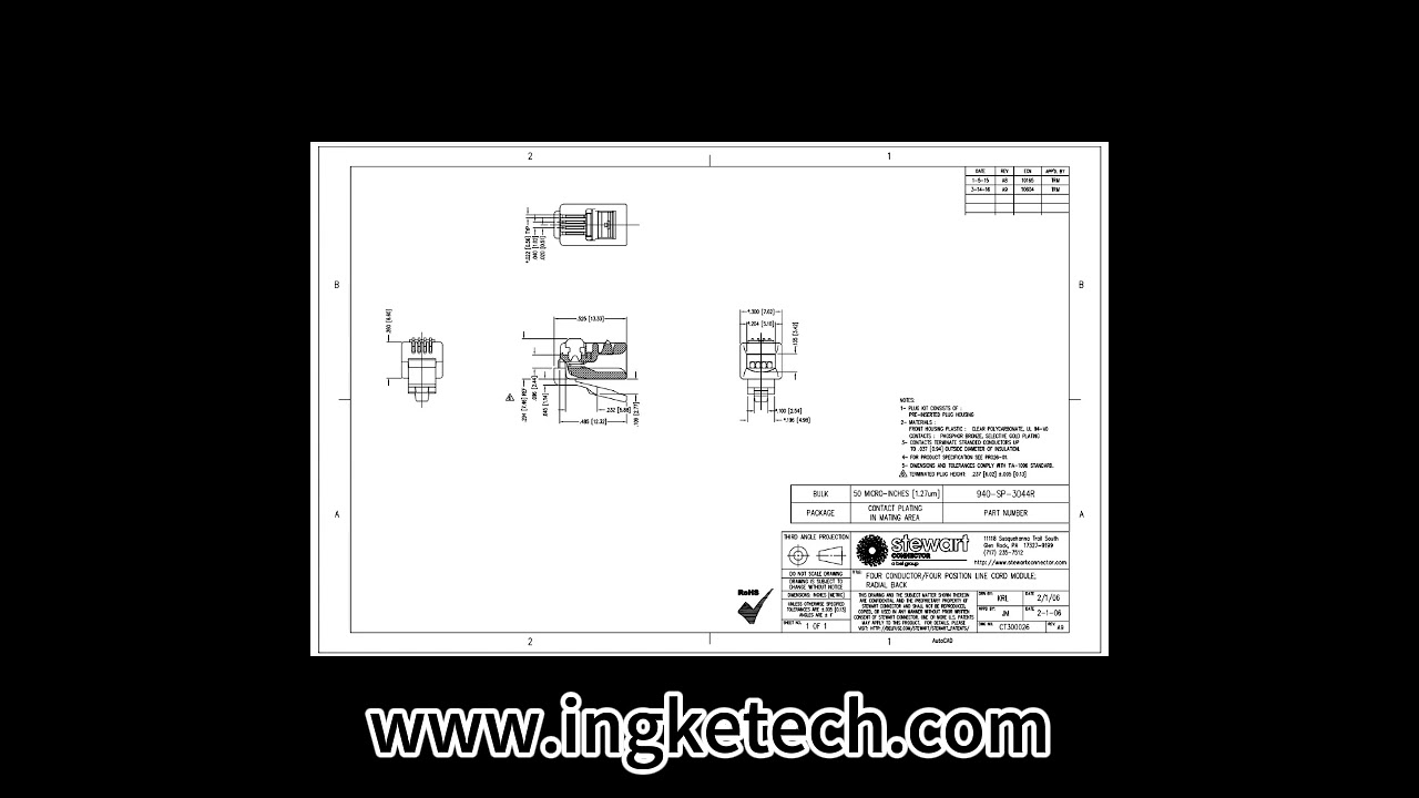 940-SP-3044R# DataSheet -ingketech.com