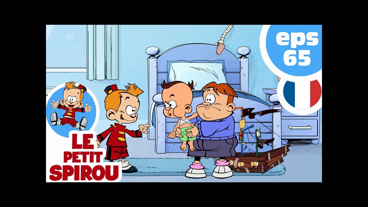 LE PETIT SPIROU - EP65 - Comment survivre aux  bisous de sa maman devant les copains ?