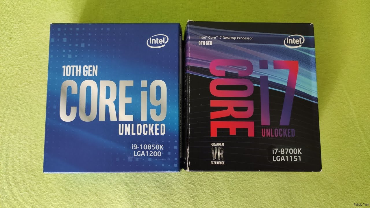 Renderowanie filmu w 4k - Sony Vegas Pro 17 - i7-8700k vs i9-10850K (4k)
