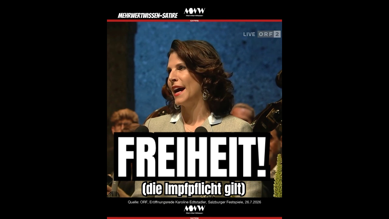 Karoline Edtstadler | FREIHEIT! (die Impfpflicht gilt)