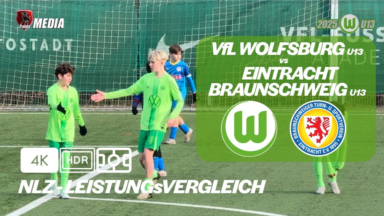 ⚽ U13-DERBY | VfL Wolfsburg 🆚 Eintracht Braunschweig | ALLE TORE & HIGHLIGHTS!