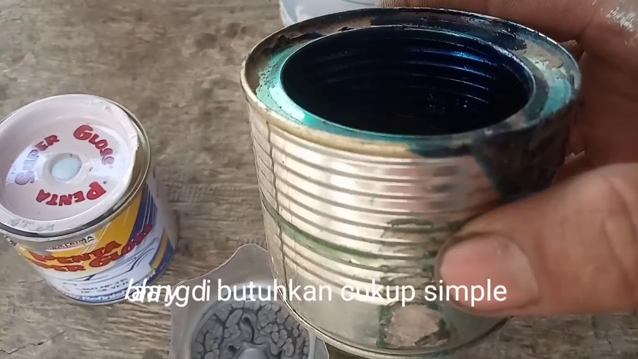 Tutorial pengecatan helm ink menjari warna telur asin
