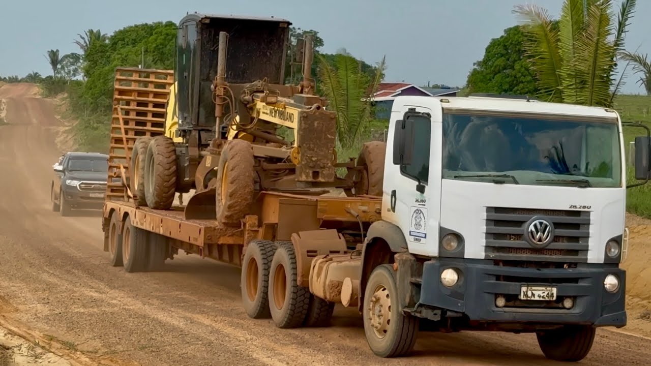 PATROL NEW HOLLAND RG-140B‼️ RONCO DO MOTOR NO DIRETÃO. 