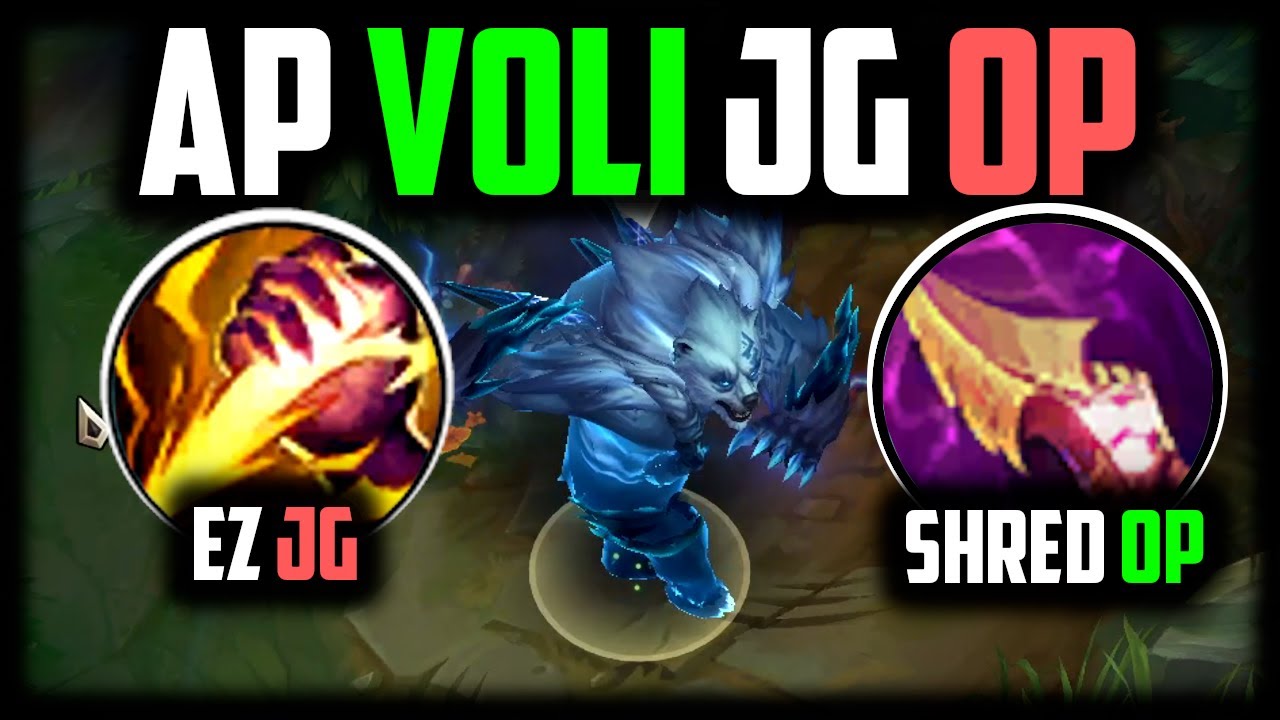AP VOLIBEAR JUNGLE SHREDS... How to AP Volibear Jungle Season 14 League of Legends