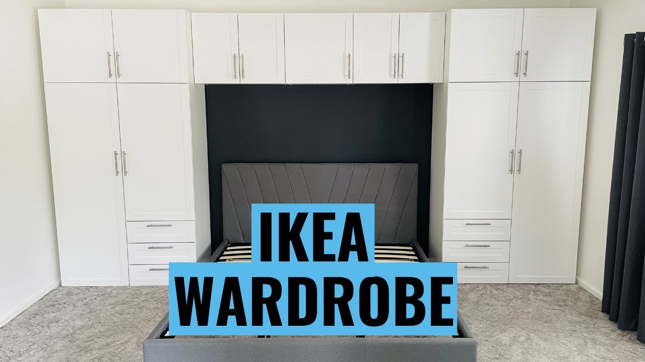 Шкаф Ikea Platsa своими руками сборка/установка