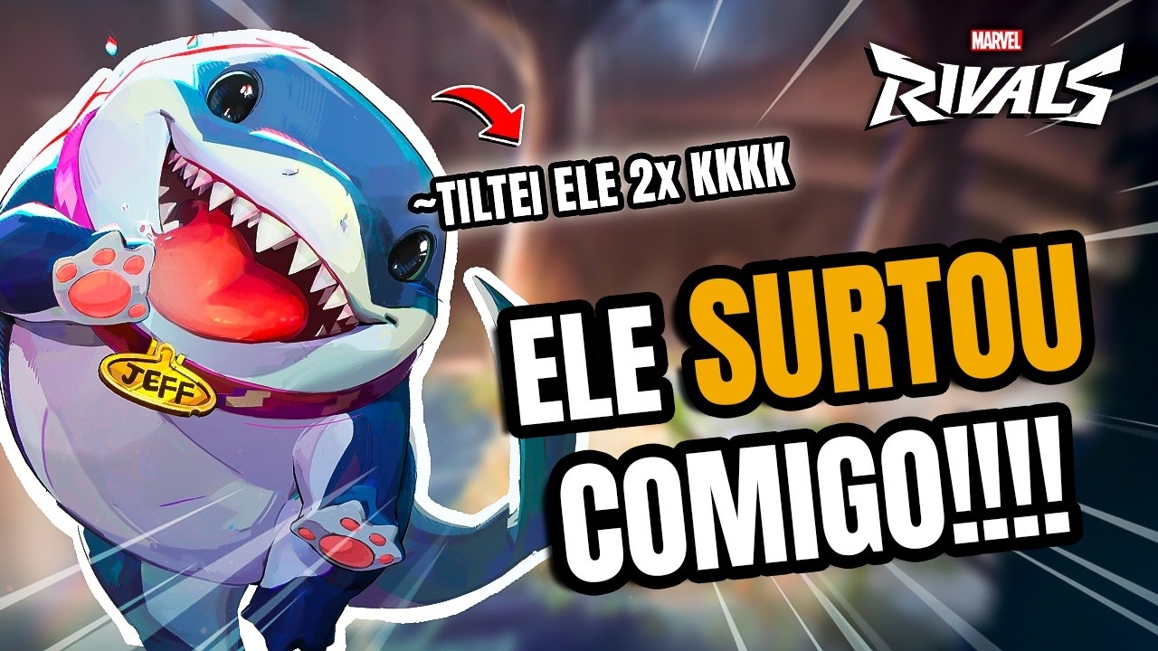 Streamer Não Aguentou o Meu Jeff! 😱 – Marvel Rivals