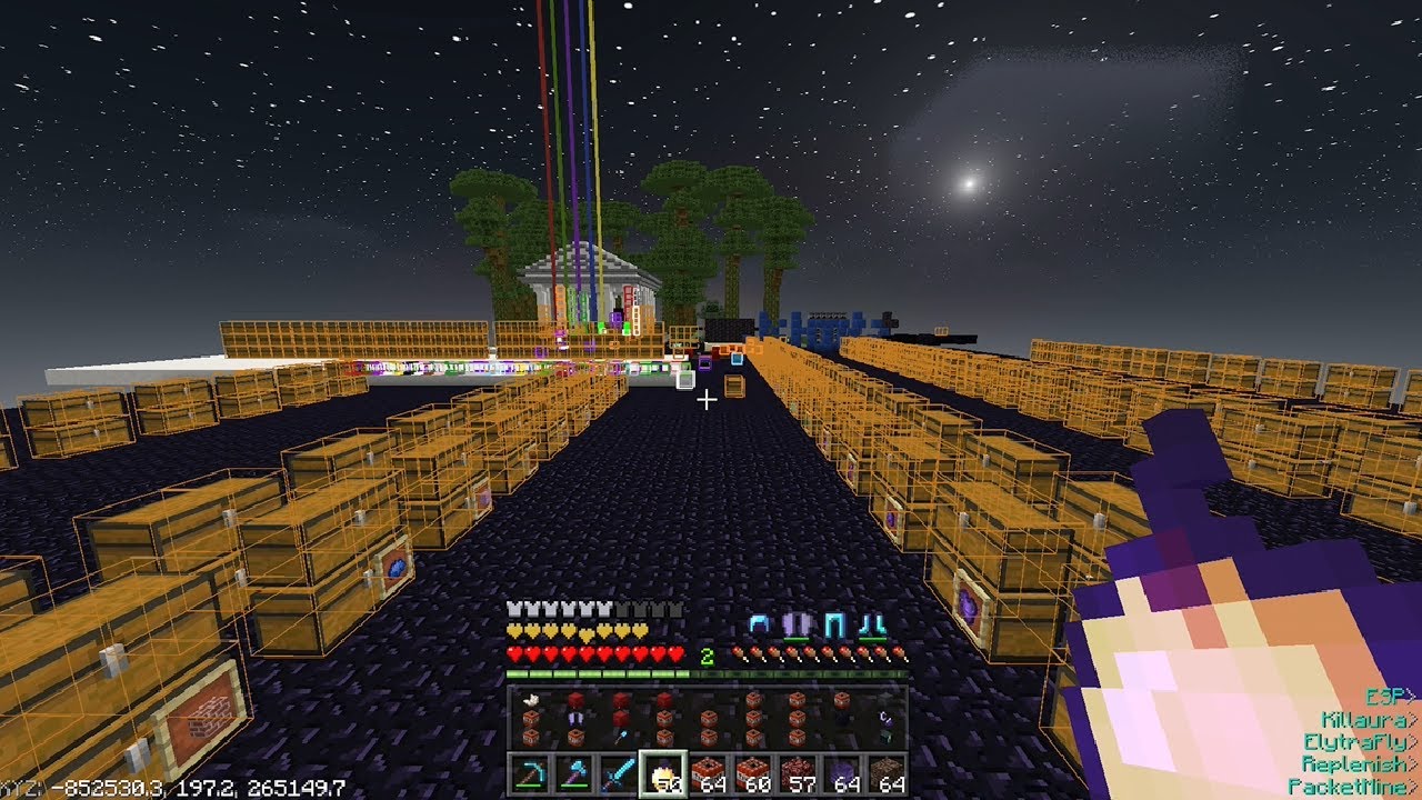 nuking a mega stash in 2b2e (400+ dubs)