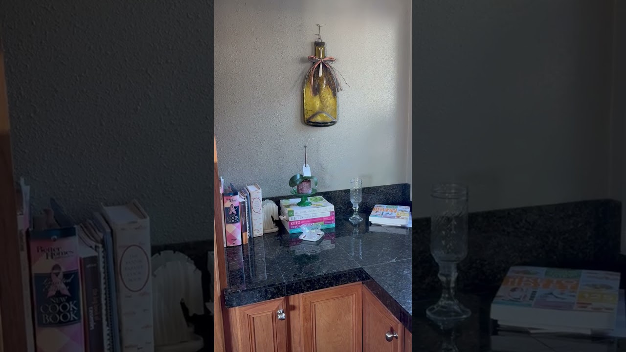 My kitchen reorganized 