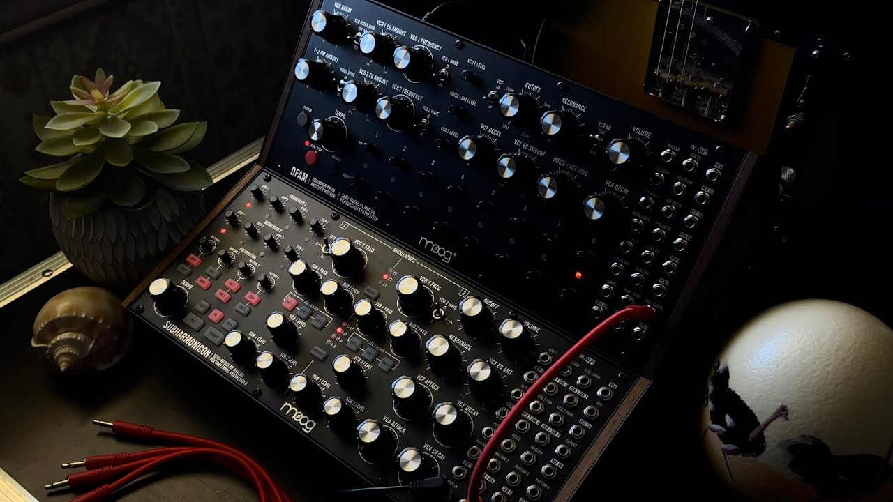 17 Minutes of Moog Subharmonicon and DFAM sequences // Ambient Electronic (mostly)