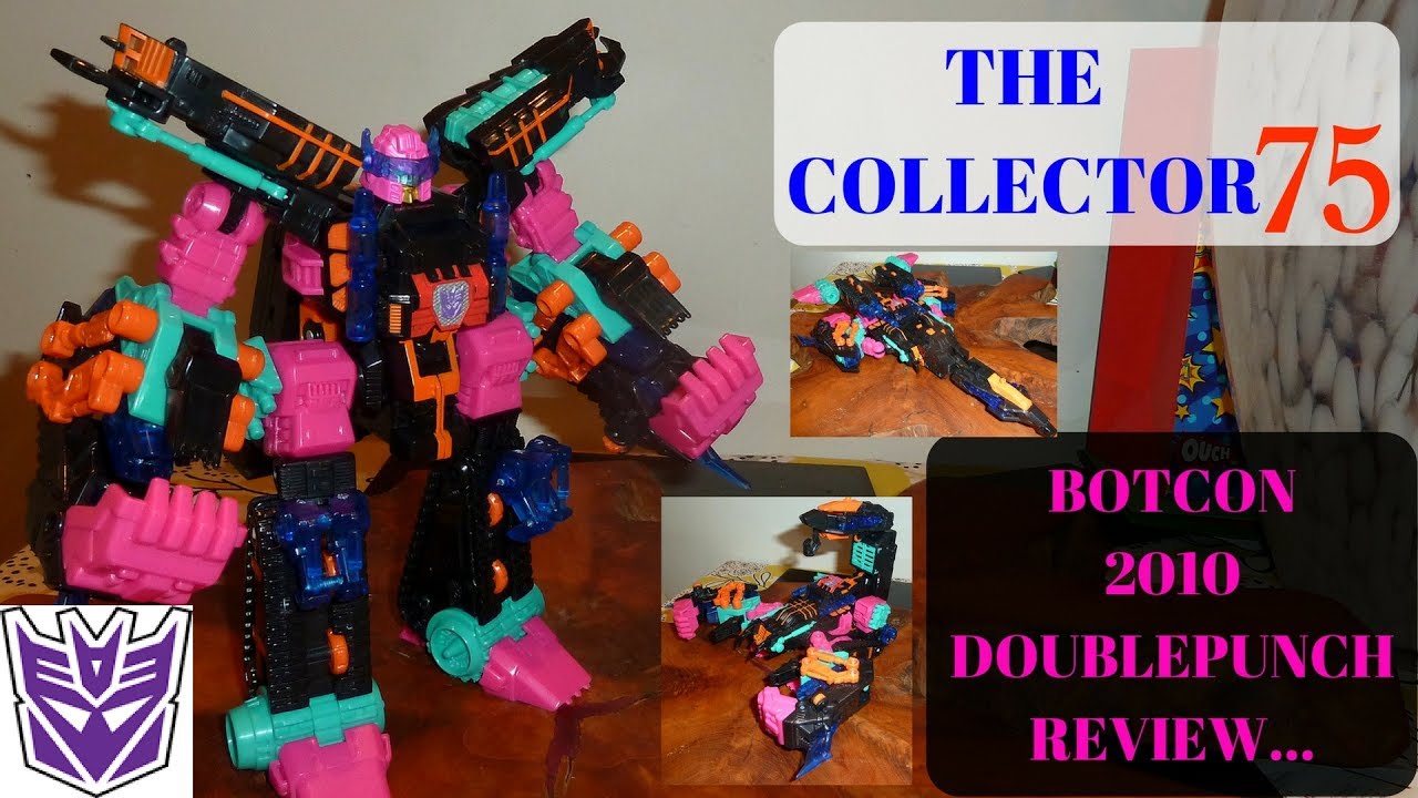 Transformers Botcon 2010 DOUBLEPUNCH Review