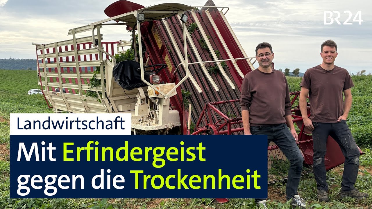 Wasser fehlt: Wie geht Landwirtschaft im trockenen Unterfranken? | BR24 vor Ort