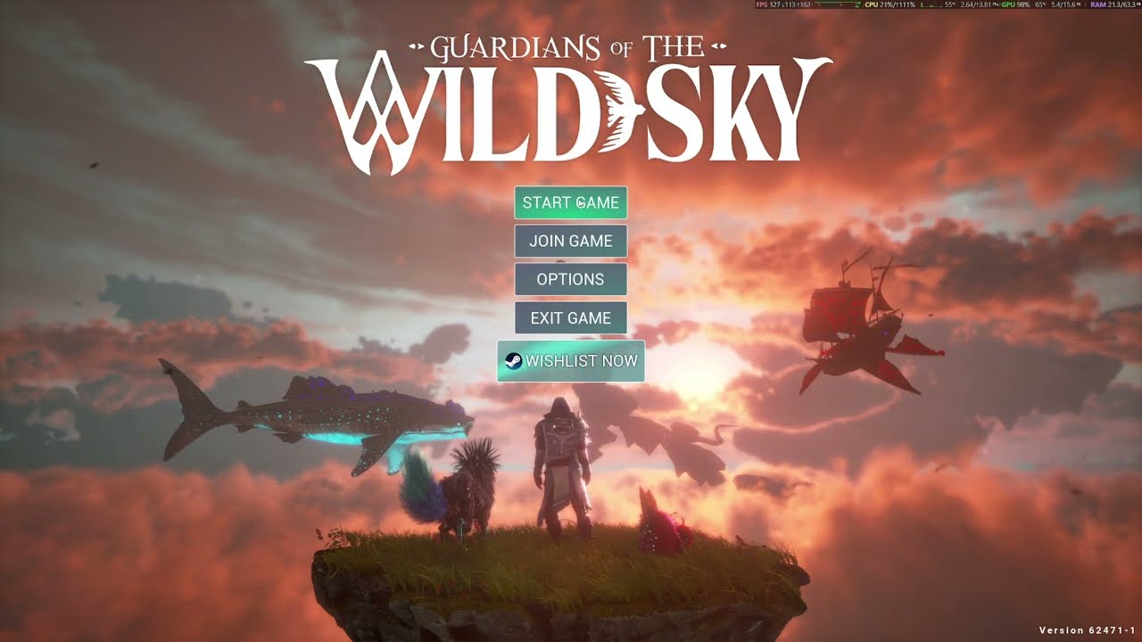 Стрим от 17.02.2026 - Guardians of the Wild Sky - Demo