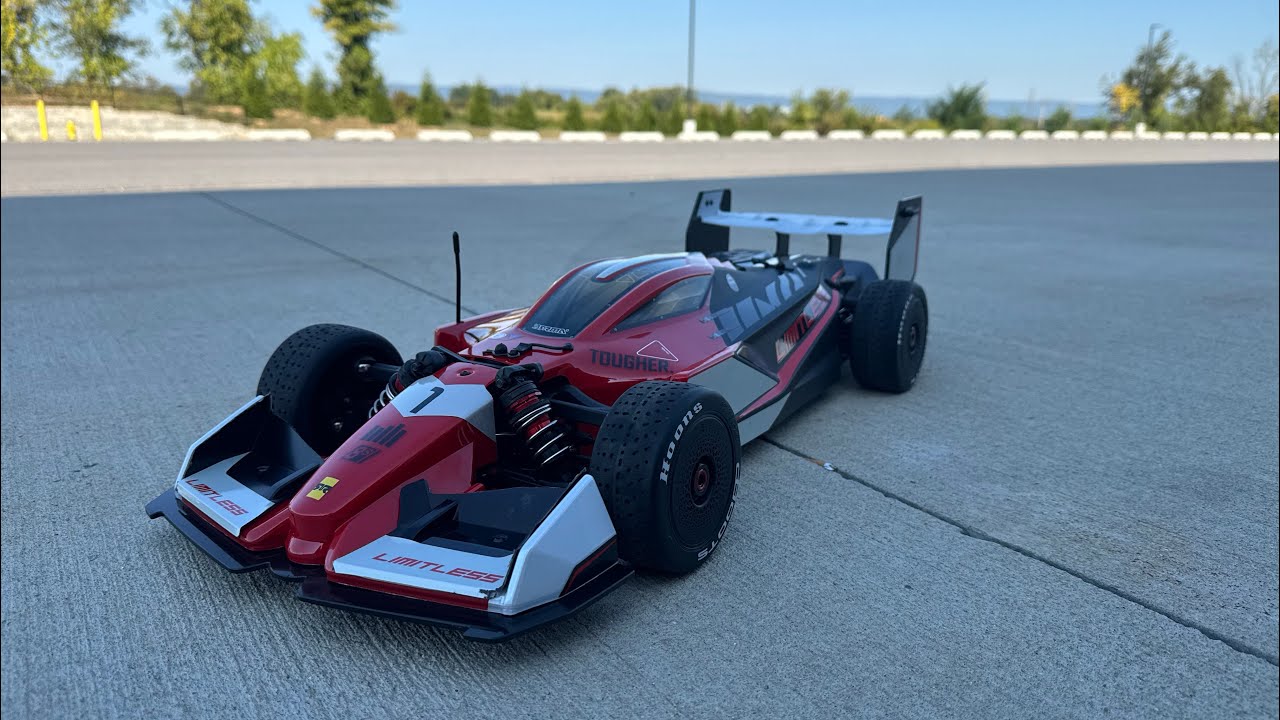 1/7 LIMITLESS 8S AVC 4X4 RTR Brushless Street Speed did not go as planned #limiteless #ARRMA #UDRC