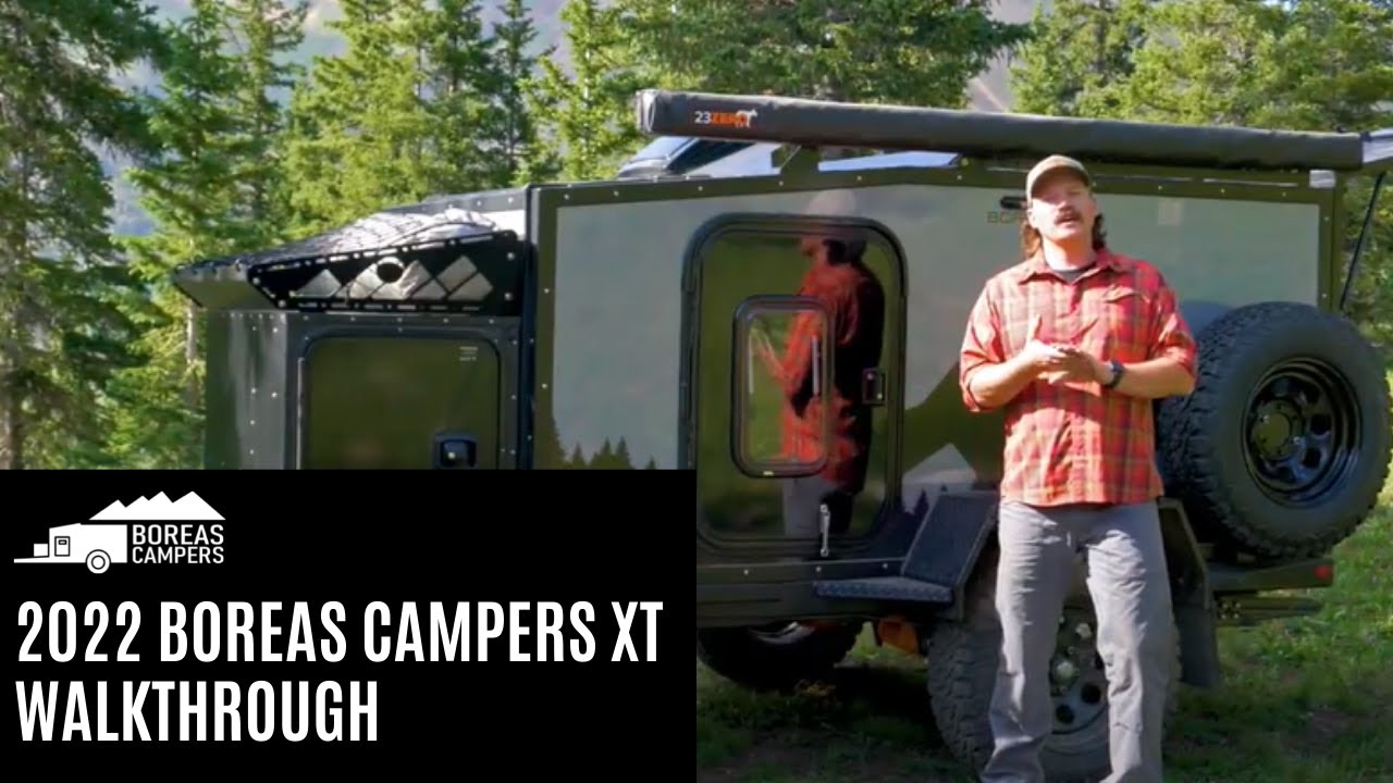 2022 Boreas Campers XT Rugged, American-Made Off Road Camper Trailer Walkthrough