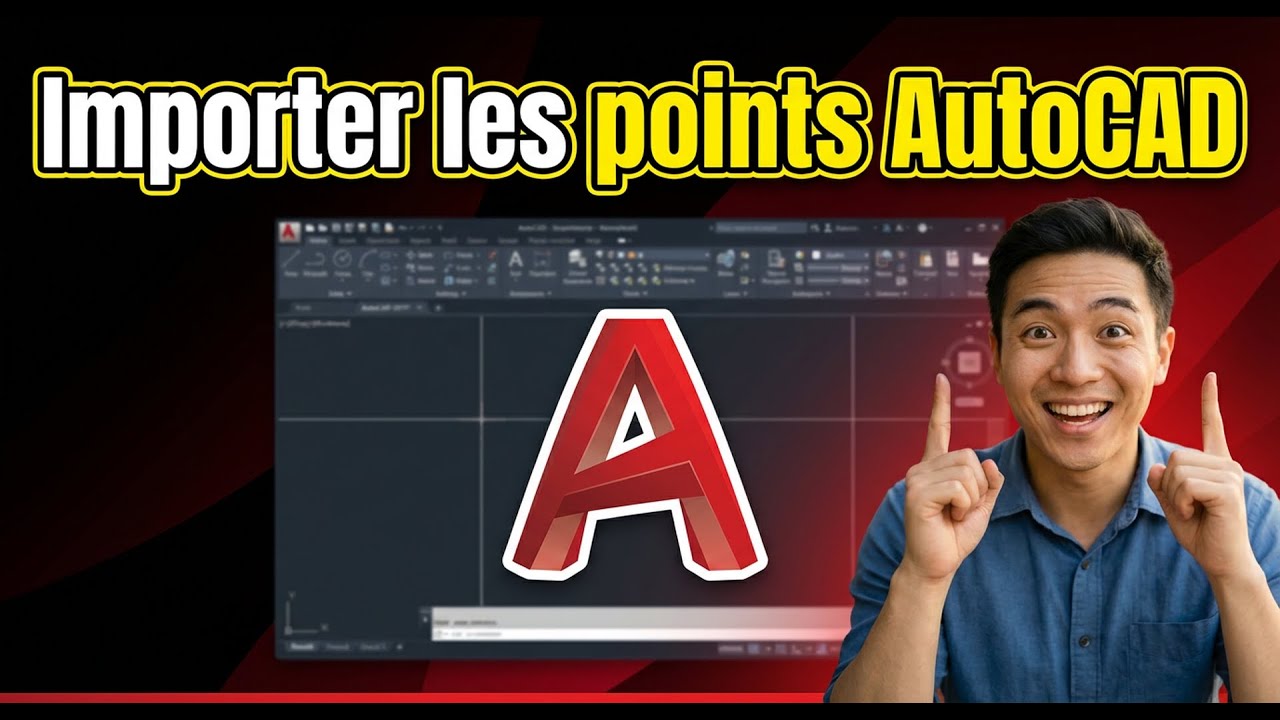 Importer des Points Topographiques Dans AutoCAD avec un Fichier SCR