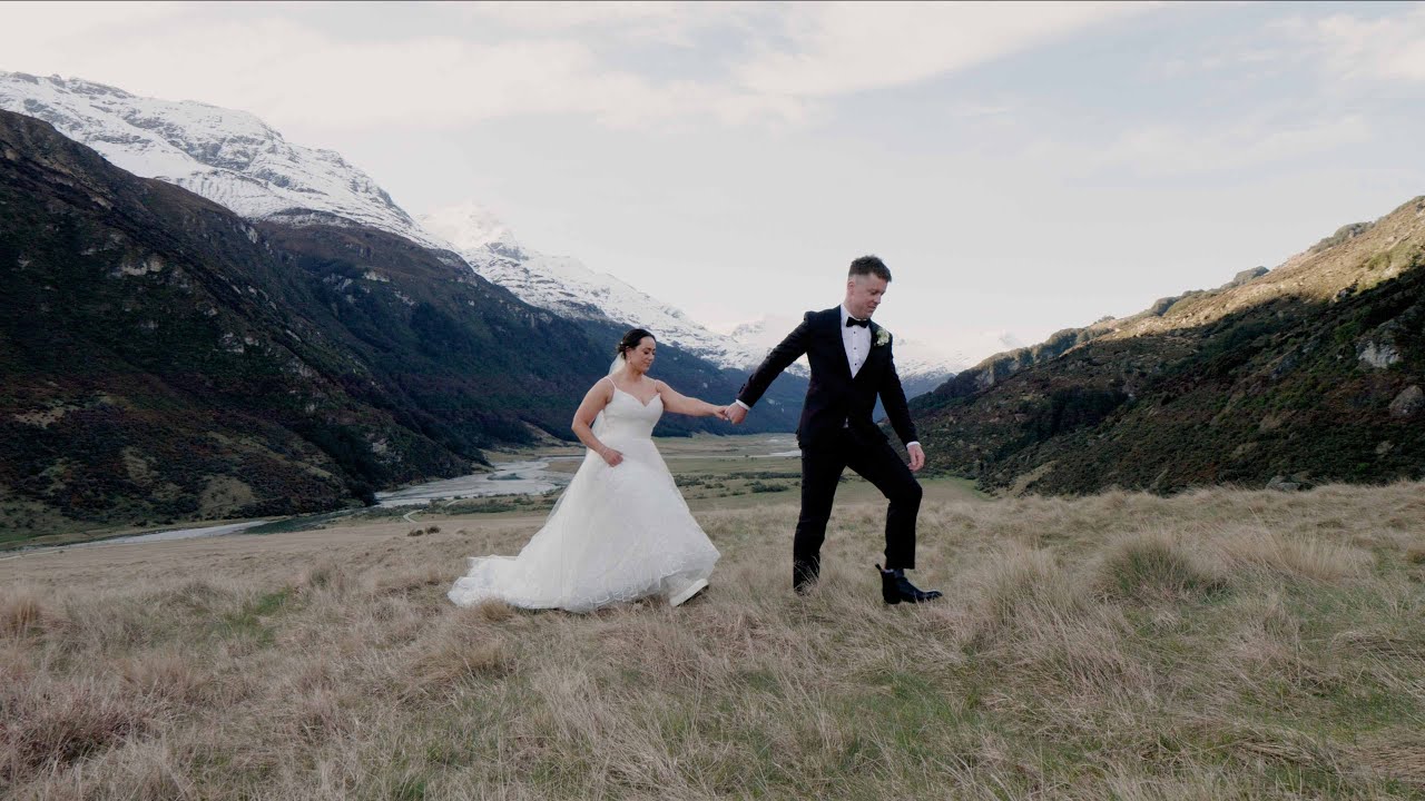 Maggie & Dan's Enchanted Elopement: From Rees Valley to Glenorchy Peaks -  Nz