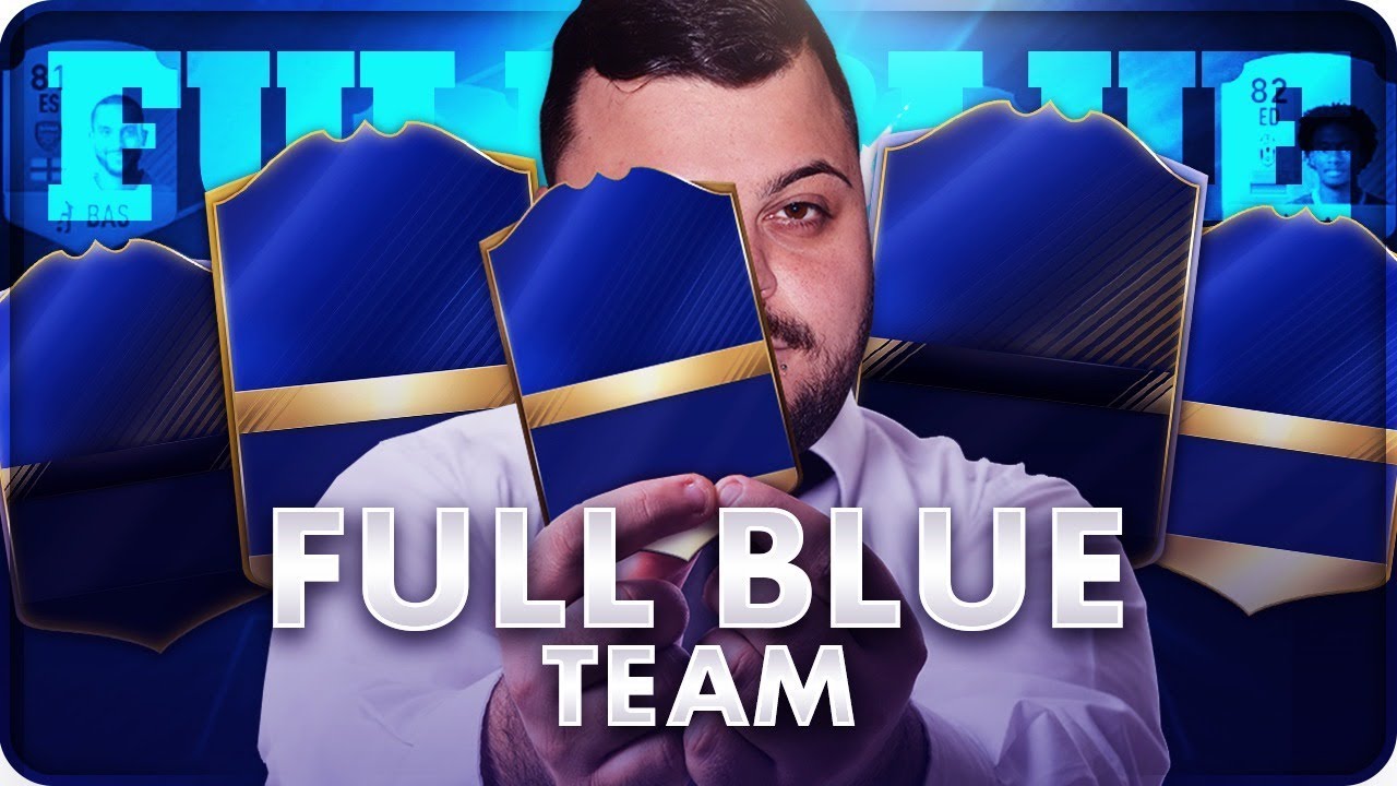 INCREDIBILEEE !!! FULL BLUE CARD CHALLENGE [FIFA 17]