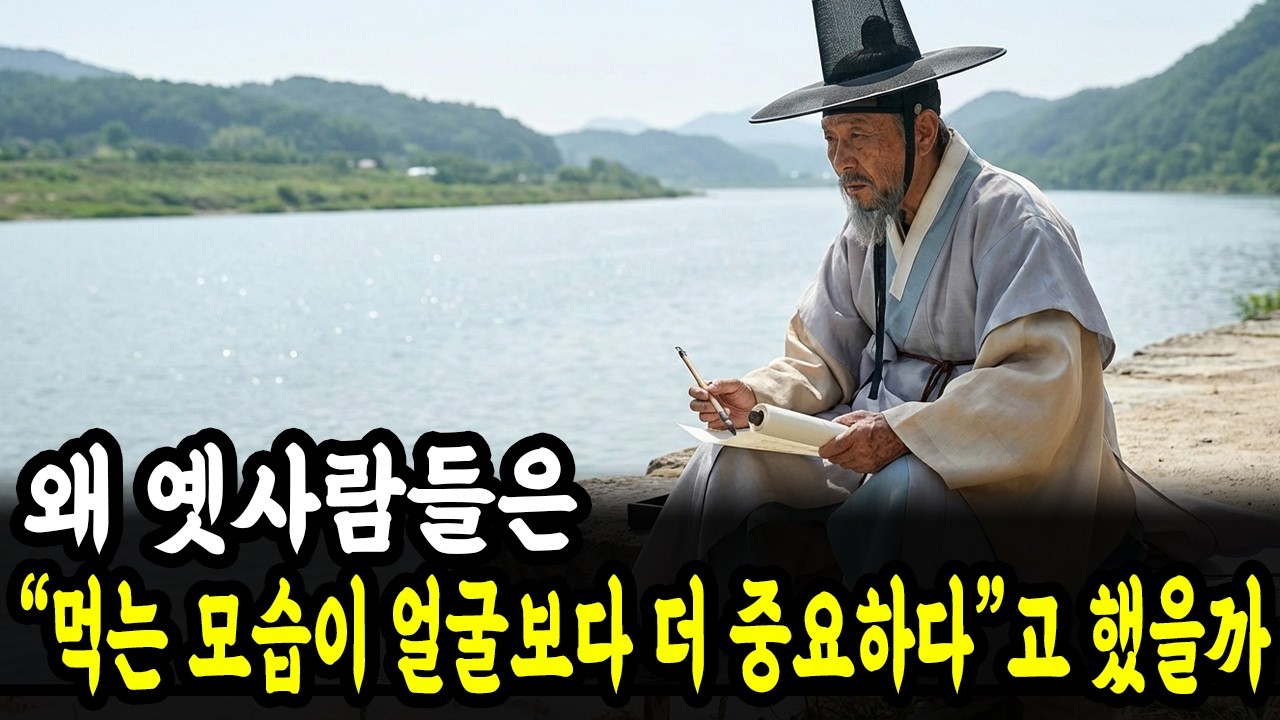 왜 옛사람들은 “먹는 모습이 얼굴보다 더 중요하다”고 했을까