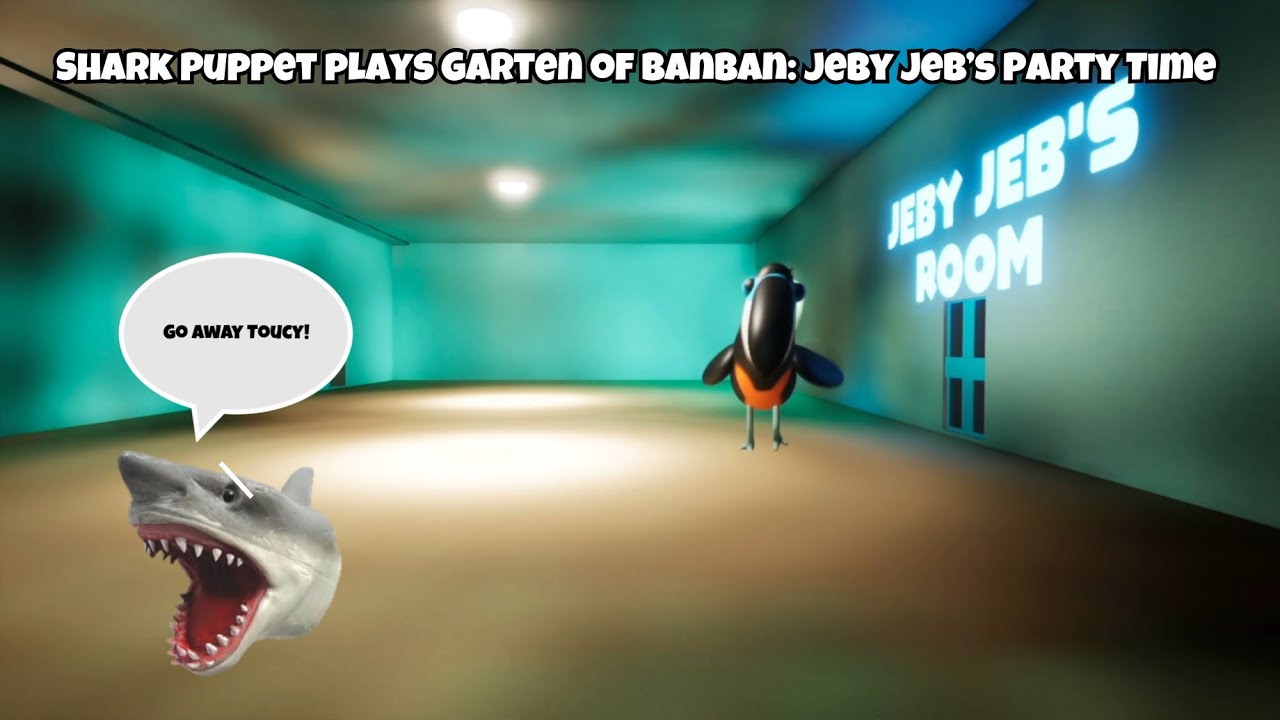 SB Movie: Shark Puppet plays Garten of Banban: Jeby Jeb’s Party Time!