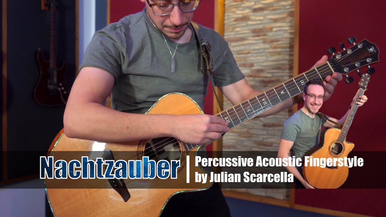 Nachtzauber | Percussive Acoustic Fingerstyle #tapping | by Julian Scarcella (4K)