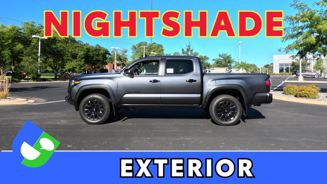 2023 Tacoma Limited NightShade Exterior Showcase