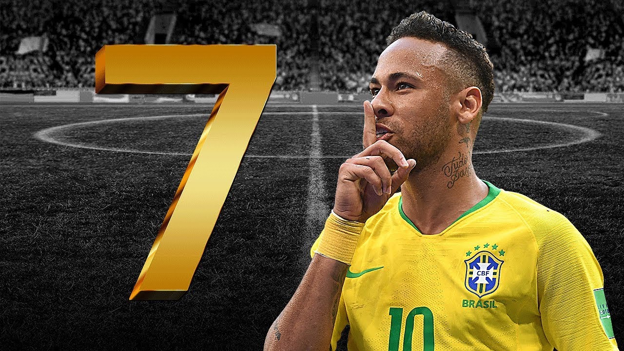 Os 7 GOLS mais BONITOS da CARREIRA de NEYMAR JR