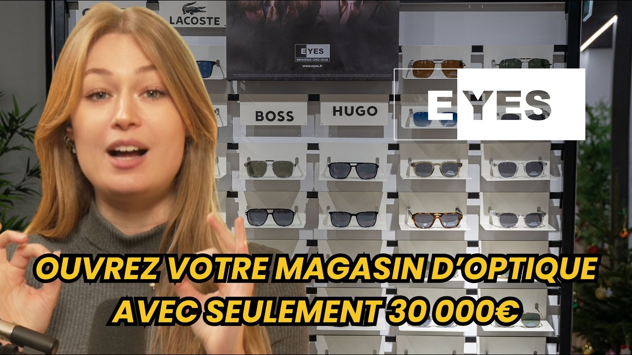 Opticien salarié : ouvrez votre magasin avec seulement 30 000€