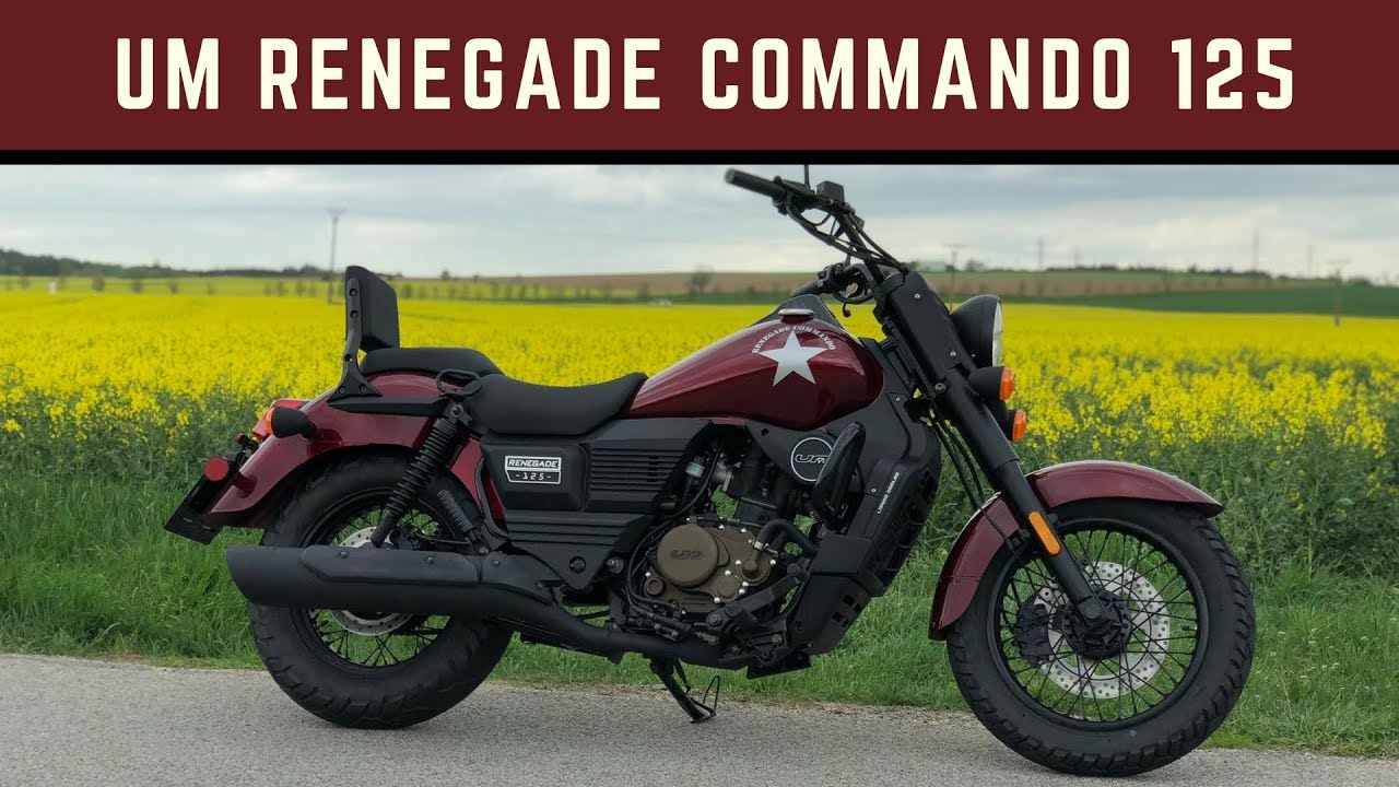 UM Renegade Commando 125 - дорожный тест от первого лица