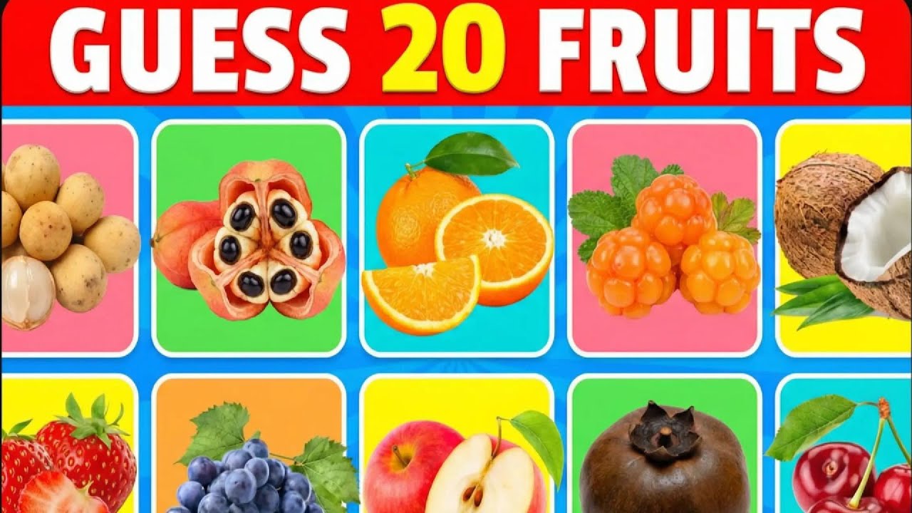 Most People Fail This Fruit Quiz in 5 Seconds | Impossible Level 🍇