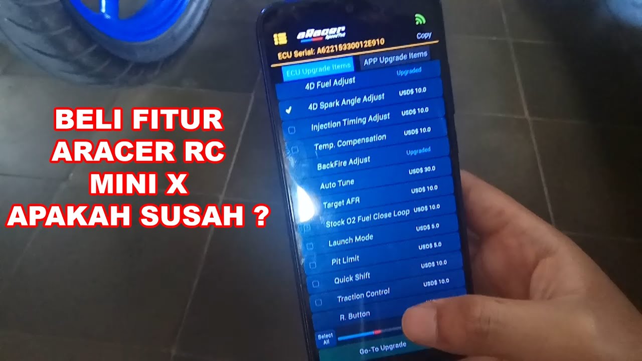 Cara Beli Fitur ARACER RC Mini X #4