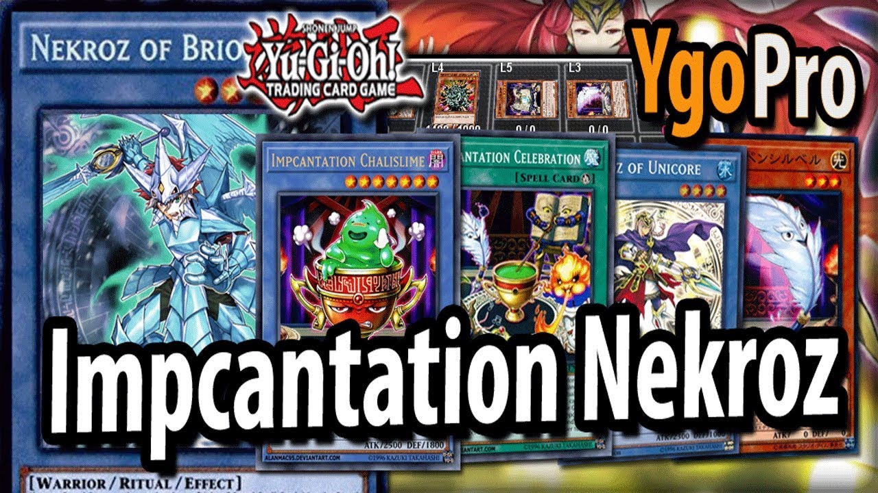 Impcantation Nekroz (YgoPro) - Chalislime is INSANE! (Nekroz 2018)