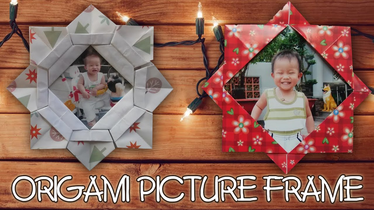 Origami Picture Frame - Origami Easy