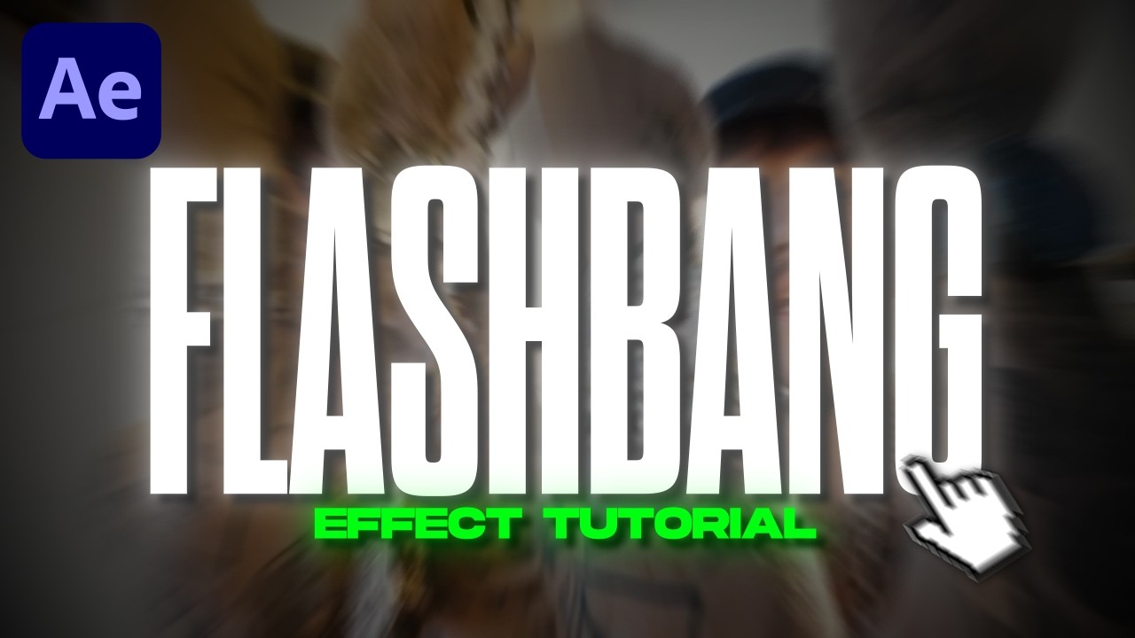 How to Make a Flashbang Transition | After Effects Tutorial