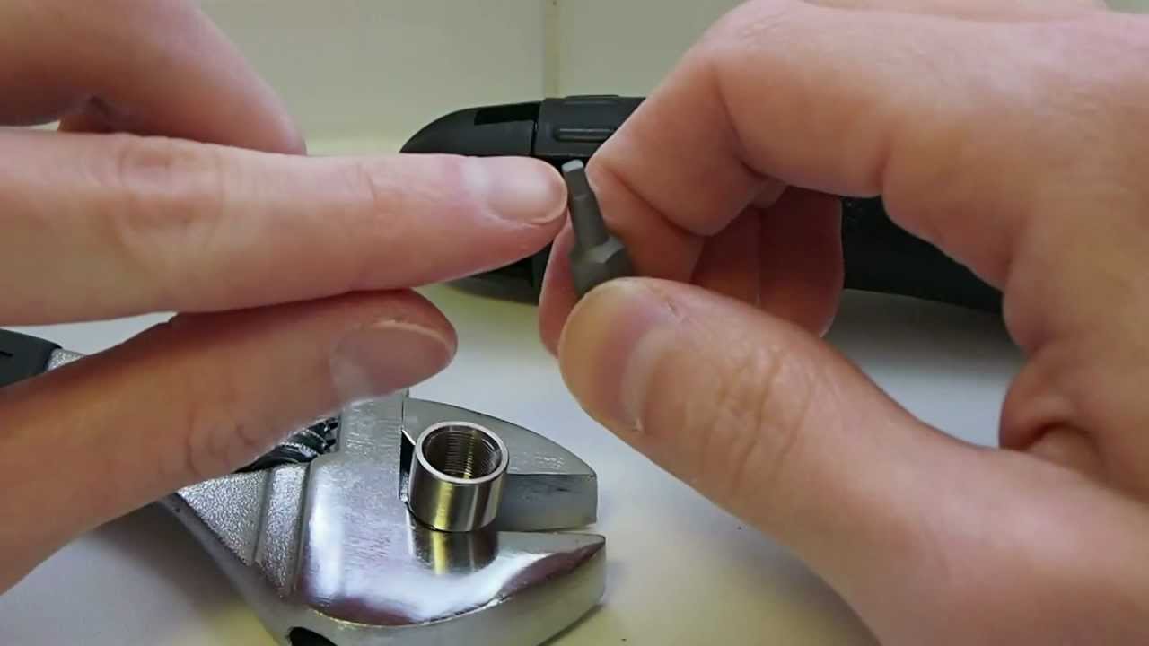 Press removing a laser diode from a 5.6mm AixiZ module